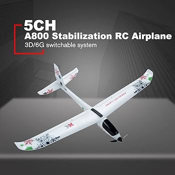 WLtoys XK A800 Stabilization RC Airplane 5CH 780mm 3D6G